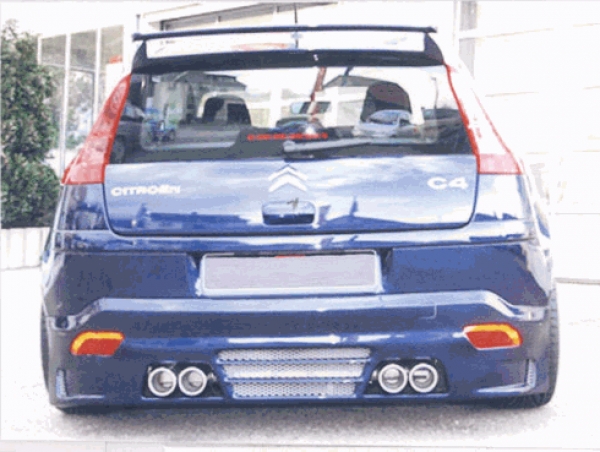 Heckdiffusor Diffusor Ansatz Heckschürzenansatz passend für Citroen C4