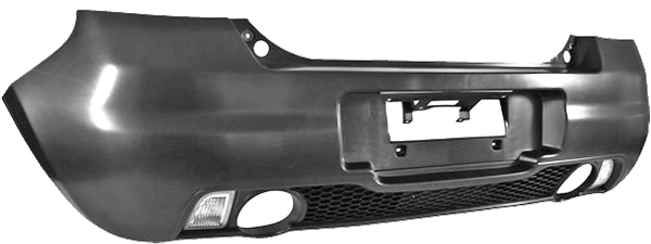 Heck Stoßstange hinten in Sport Optik passend für Suzuki Swift 05-10 6414555 mit ABE