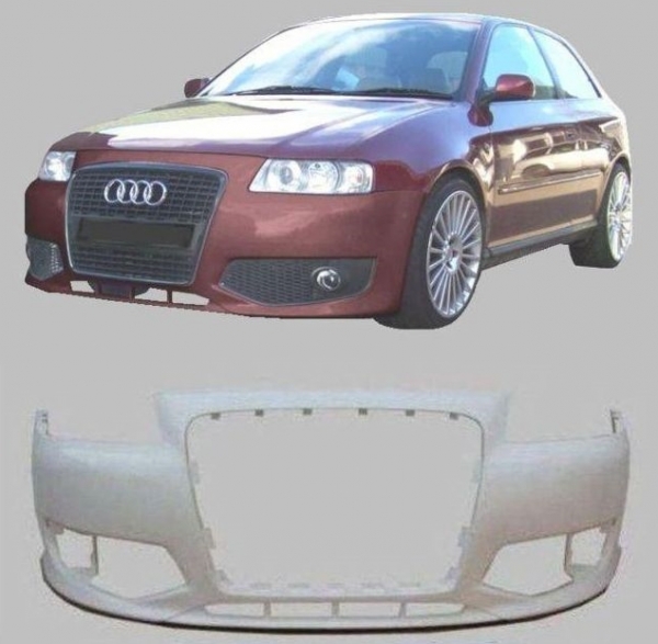 Front Stoßstange vorne Frontschürze passend für Audi A3