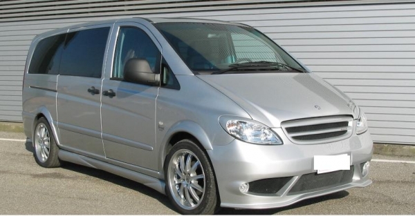 Frontgrill Grill Kühlergrill passend für Mercedes Vito/Viano W639 03-10