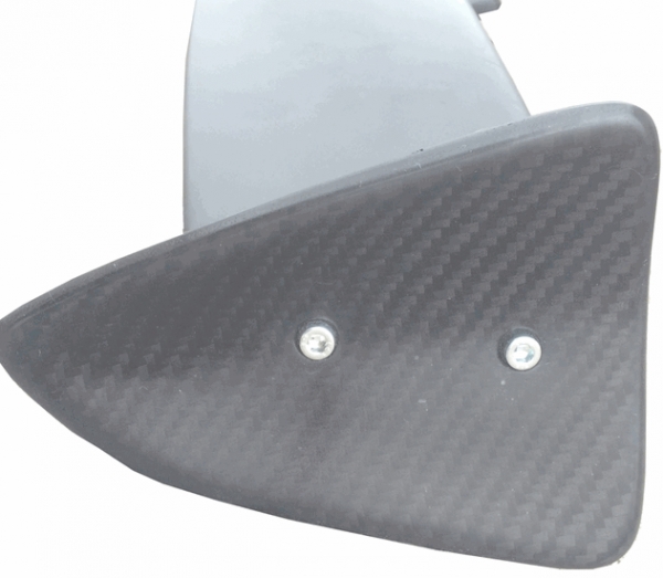 Dachspoiler Heckspoiler Spoiler mit Flaps in Carbon-Überzug passend für Renault Clio III 05-12