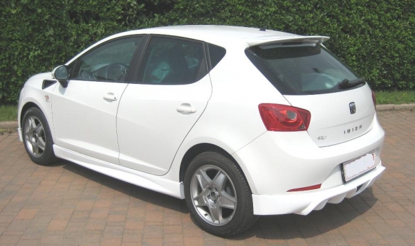 Heckdiffusor Diffusor Ansatz Heckschürzenansatz passend für Seat Ibiza 5trg. 08-01/12