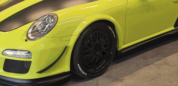 Kotflügelverbreiterungen vorne passend für Porsche 997 GT3 RS / Cup 2010-2012