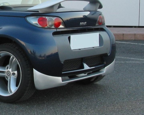 Heckdiffusor Diffusor Ansatz Heckschürzenansatz passend für Smart Roadster & Coupe