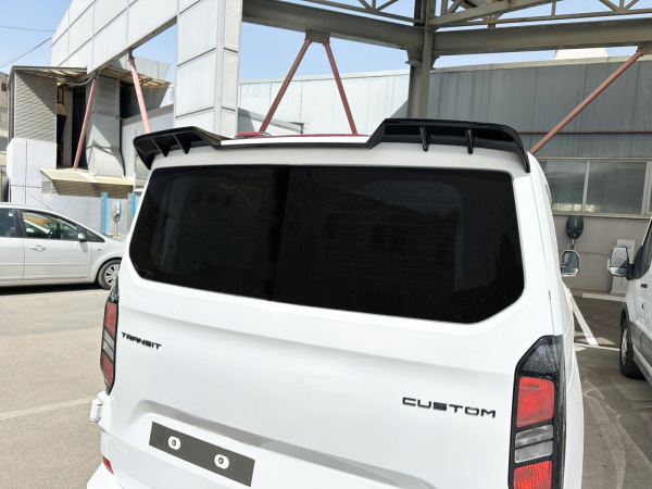 Dachspoiler Heckspoiler Spoiler Extreme passend für Ford Transit Custom / Tourneo Custom ab 10/23 und VW T7 ab 2024- mit Heckklappe