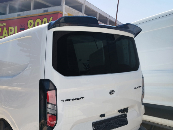Dachspoiler Heckspoiler Spoiler Extreme passend für Ford Transit Custom / Tourneo Custom ab 10/23 und VW T7 ab 2024- mit Heckklappe