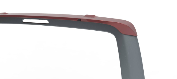 Dachspoiler Heckspoiler Spoiler passend für Peugeot Expert III, Traveller, Fiat Scudo Ulysse, Citroen Jumpy III, SpaceTourer, Opel Vivaro C, Zafira Life, Toyota ProAce II mit Heckklappe und öffnender Heckscheibe
