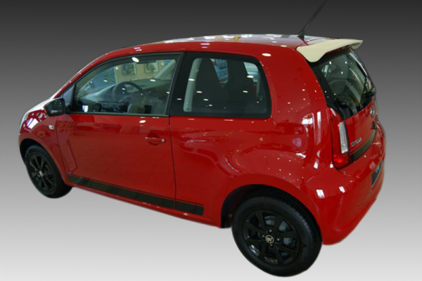 Dachspoiler Heckspoiler Spoiler passend für VW UP Skoda Citigo Seat Mii