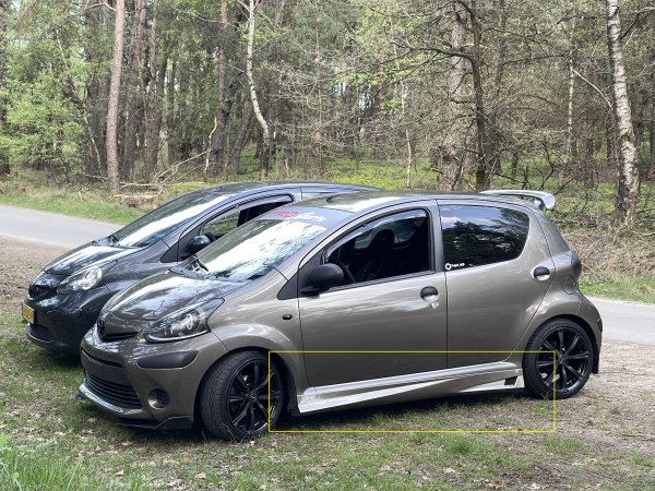 Satz Seitenschweller passend für Peugeot 107