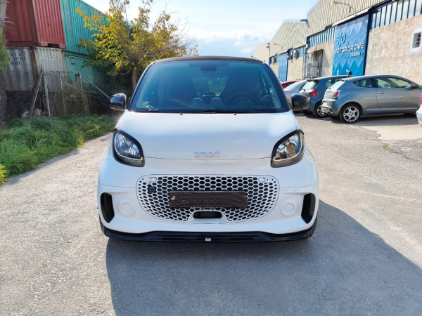 Frontspoiler passend für Smart fortwo EQ 453 2019-2024 in GLANZ SCHWARZ