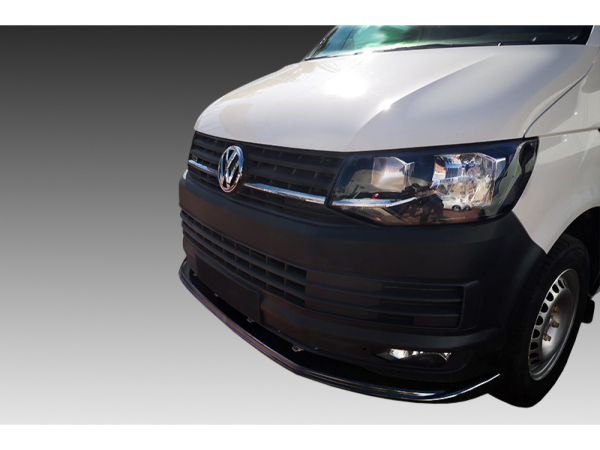 Frontspoiler passend für VW Bus T6 in GLANZ SCHWARZ