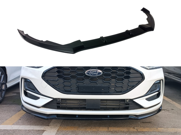 Frontspoiler passend für Ford Focus ST und ST-Line 2018- in GLANZ SCHWARZ