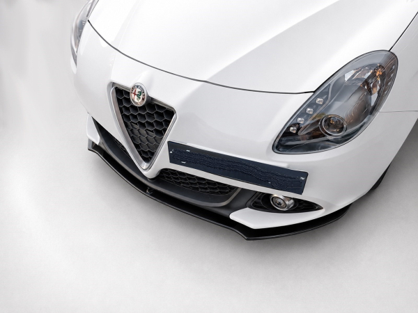 Frontspoiler passend für Alfa Romeo Giulietta 2016-2020 in GLANZ SCHWARZ