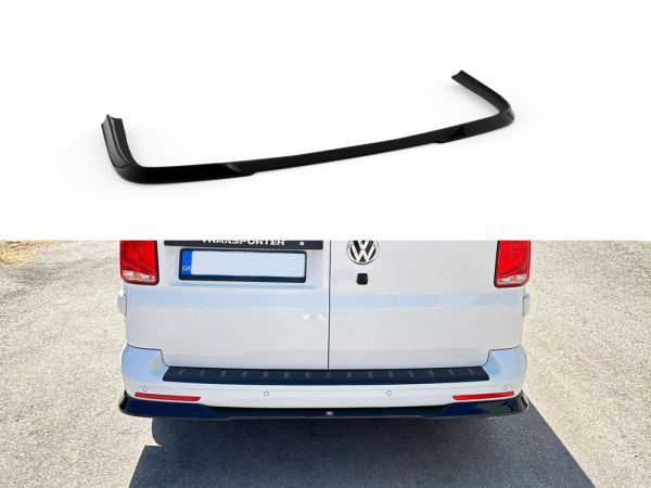 Heckdiffusor passend für VW T6.1 lang in GLANZ SCHWARZ