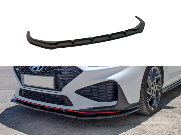 Frontspoiler passend für Hyundai i30 N N-Line 2020- in GLANZ SCHWARZ