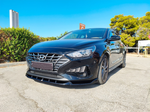 Frontspoiler passend für Hyundai i30 2020- in GLANZ SCHWARZ