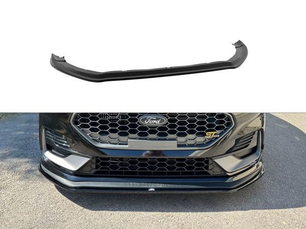Frontspoiler passend für Ford Fiesta 8 ST 21-24 in GLANZ SCHWARZ