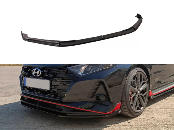 Frontspoiler passend für Hyundai i20 N 2020- in GLANZ SCHWARZ