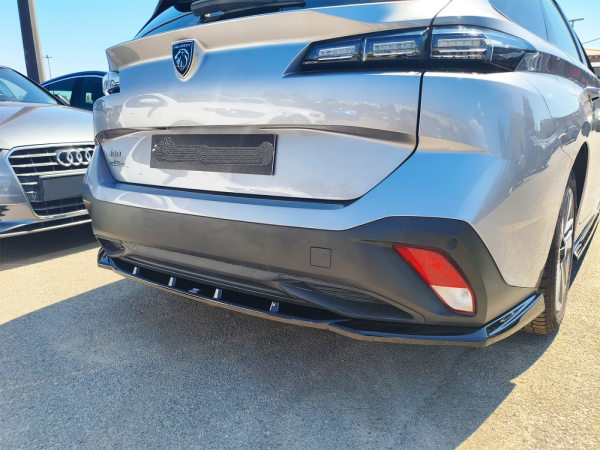 Heckdiffusor passend für Peugeot 308 SW III 2021- in GLANZ SCHWARZ