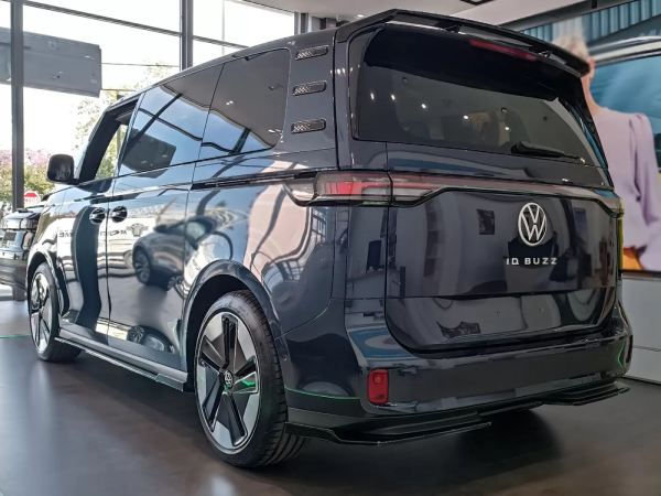 Heckdiffusor passend für VW ID.Buzz in GLANZ SCHWARZ