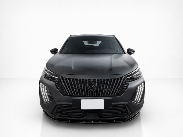 Frontspoiler passend für Peugeot 2008 2023- in GLANZ SCHWARZ