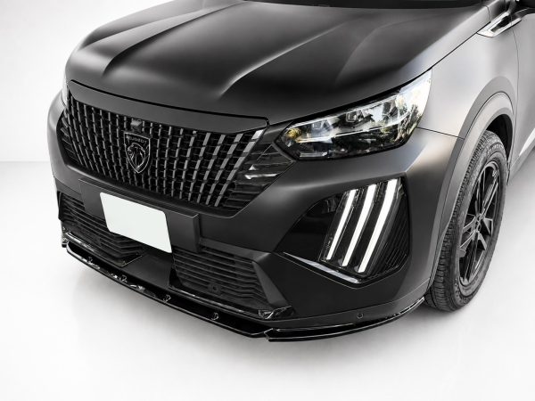Frontspoiler passend für Peugeot 2008 2023- in GLANZ SCHWARZ
