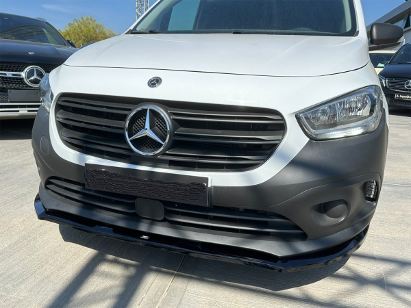 Frontspoiler passend für Mercedes Citan 2021- in GLANZ SCHWARZ