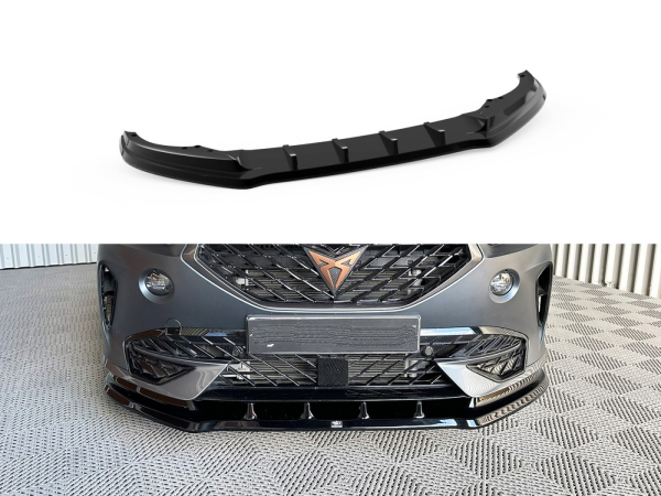 Frontspoiler passend für CUPRA Formentor 2020-2024 in GLANZ SCHWARZ