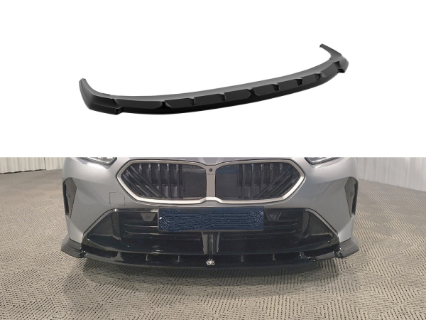 Frontspoiler passend für BMW 1er F70 M-Paket 24- in GLANZ SCHWARZ