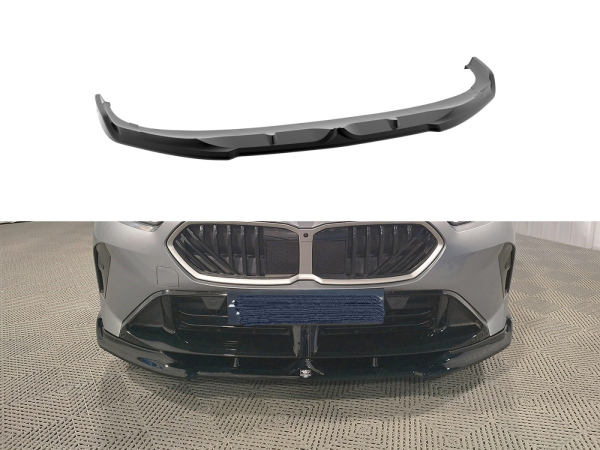 Frontspoiler passend für BMW 1er F70 M-Paket 24- in GLANZ SCHWARZ