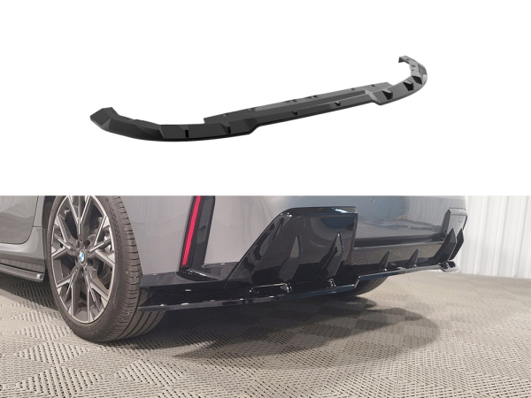 Heckdiffusor passend für BMW 1er F70 M-Paket 24- in GLANZ SCHWARZ