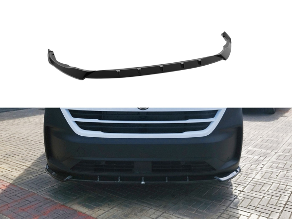 Frontspoiler passend für VW T7 in GLANZ SCHWARZ