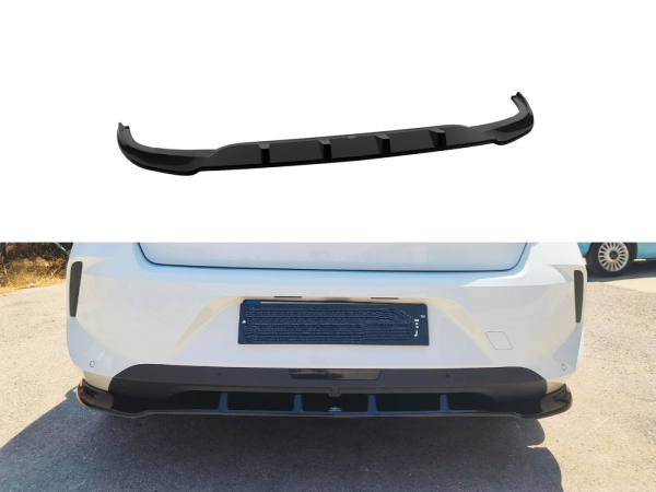 Heckdiffusor passend für Opel Astra L 2021- in GLANZ SCHWARZ
