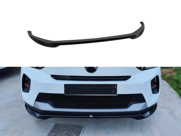 Frontspoiler passend für Citroen C3 2024- in GLANZ SCHWARZ