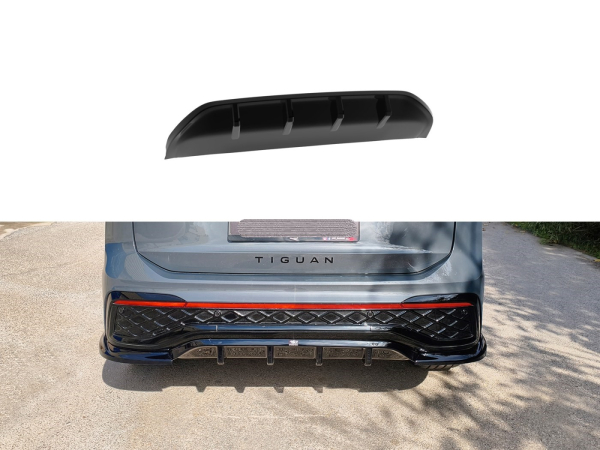 Heckdiffusor passend für VW Tiguan R-Line 2024- in GLANZ SCHWARZ