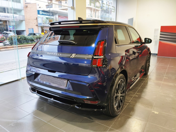 Heckdiffusor passend für Renault 5 E-Tech 2024- in GLANZ SCHWARZ