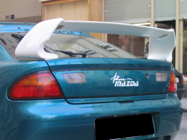 Heckflügel Heckspoiler Flügel Spoiler passend für Mazda 323 (FBA)