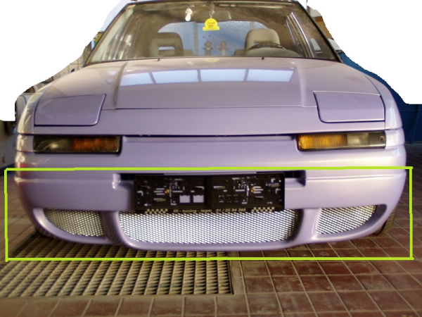 Frontspoiler passend für Mazda 323 (FBG)