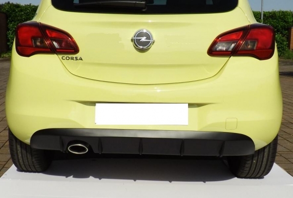 Heckdiffusor Diffusor Ansatz Heckschürzenansatz passend für Opel Corsa E