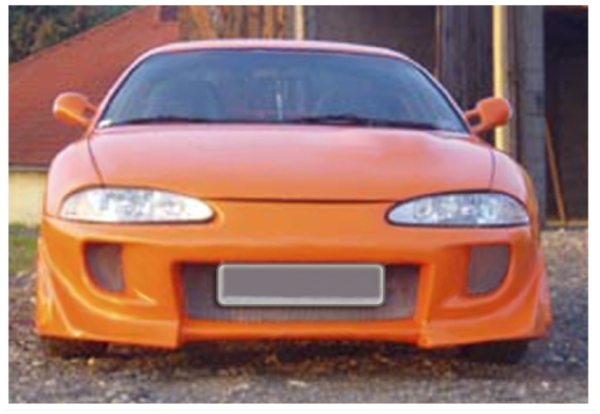 Front Stoßstange vorne Frontschürze passend für Mitsubishi Eclipse D30 bis Sommer 1998 Vor-Facelift