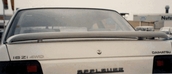 Heckflügel Heckspoiler Flügel Spoiler passend für Daihatus Applause