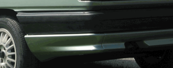 Heckdiffusor Diffusor Ansatz Heckschürzenansatz passend für Audi 100 200 C3