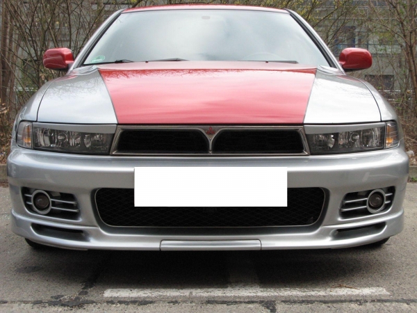 Satz Scheinwerferblenden Blenden Böser Blick passend für Mitsubishi Galant