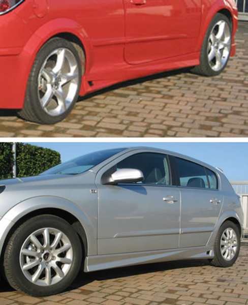 Satz Seitenschweller passend für Opel Astra H