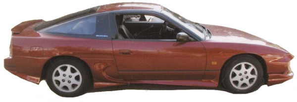 Satz Seitenschweller passend für Nissan 200 SX S13