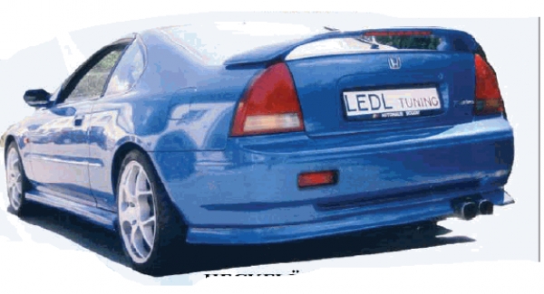 Heckdiffusor Diffusor Ansatz Heckschürzenansatz passend für Honda Prelude