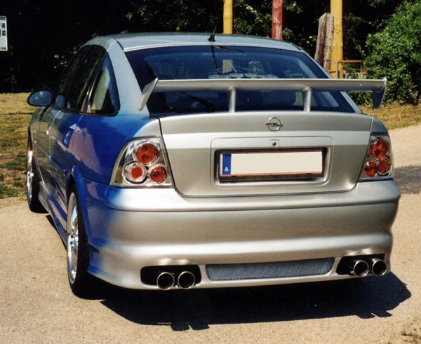 Heckdiffusor Diffusor Ansatz Heckschürzenansatz passend für Opel Vectra B bis 2/99
