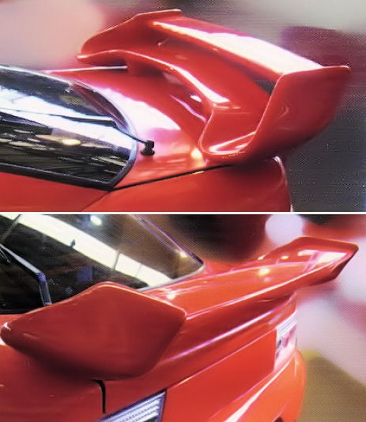 Heckflügel Heckspoiler Flügel Spoiler XXL passend für Opel Calibra