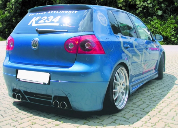 Heckdiffusor Diffusor Ansatz Heckschürzenansatz passend für VW Golf V