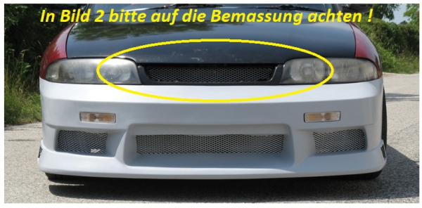 Frontgrill Grill Kühlergrill passend für Nissan Skyline Coupe R33